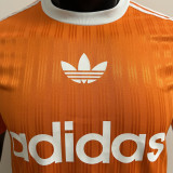 2025 AD~ Orange Retro Style Player Version Soccer Jersey