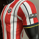 2025/26 Sheffield United Home Player Version Soccer Jersey