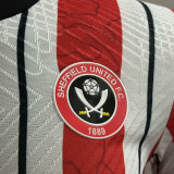 2025/26 Sheffield United Home Player Version Soccer Jersey