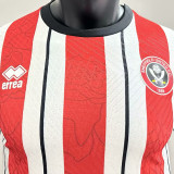 2025/26 Sheffield United Home Player Version Soccer Jersey