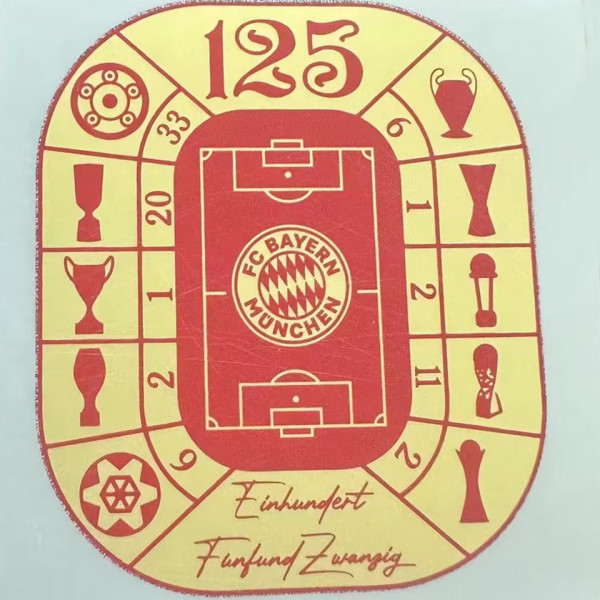 BFC 125th Anniversary Patch  125年纪念章 (You can buy it alone OR tell us which jersey to print it on. )