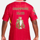 CHAMPIONS 24/25 + CHAMPIONS CUP  LFC 2024/25 利记用 (You can buy it alone OR tell us which jersey to print it on. )