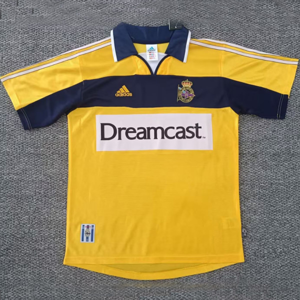 2000/2001 Deportivo La Coruna Away Retro Soccer Jersey