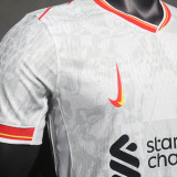 CHAMPIONS 24/25 LFC Third Player Version Soccer Jersey 2024/25 ★★ 带胸前小章 球员版