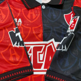 1994/95 Atlas Home Red Black Retro Long Sleeve Soccer Jersey