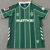2025/26 Werder Bremen Home Green Fans Soccer Jersey