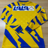 1995/96 Tigres Home Yellow Retro Long Sleeve Soccer Jersey
