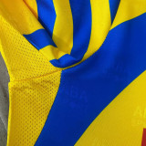 1995/96 Tigres Home Yellow Retro Soccer Jersey