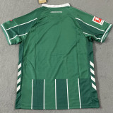 2025/26 Werder Bremen Home Green Fans Soccer Jersey