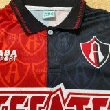 1994/95 Atlas Home Red Black Retro Long Sleeve Soccer Jersey