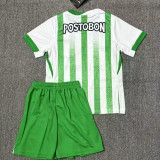 2025/26 Atletico Nacional Home Kids Soccer Jersey