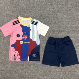 MESSI #10 Combine Version Kids Soccer Jersey