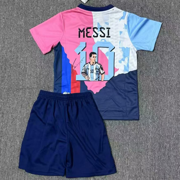 MESSI #10 Combine Version Kids Soccer Jersey