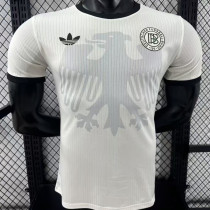 2025 Germany 125Th Special Edition White Player Version Jersey 胸前有暗纹