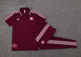 2025/26 M Utd Maroon Sweater Tracksuit