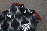 2025/26 Flamengo Black Vest Training Jersey(A Set)