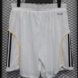 2025/26 RM Home White Player Version Shorts Pants 球员版