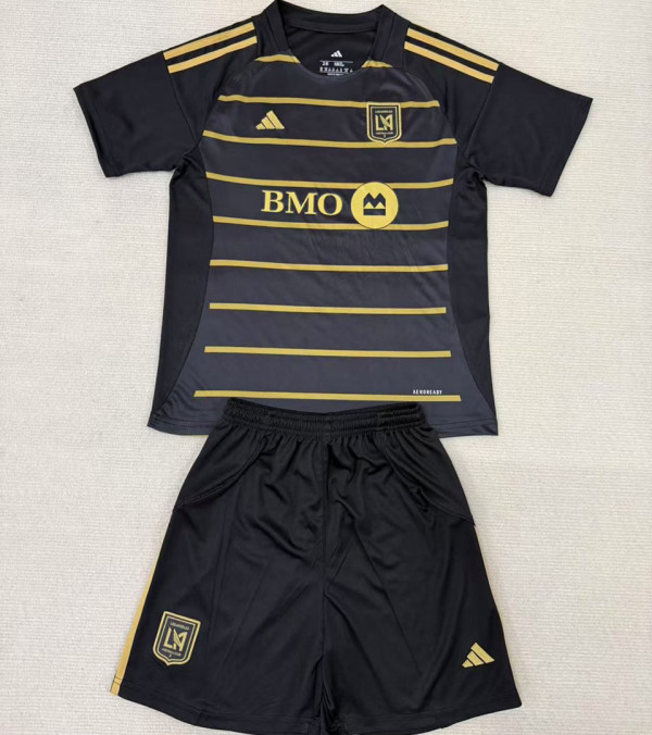2025/26 Los Angeles Black Kids Soccer Jersey
