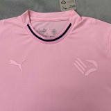 2025/26 Palermo Home Pink Fans Soccer Jersey 巴勒莫