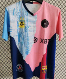 MESSI #10 Combine Version Fans Soccer Jersey