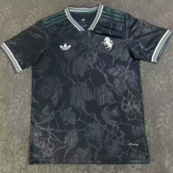 2025/26 JUV Third Black Fans Soccer Jersey
