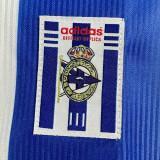 1999/2000 Deportivo La Coruna Home Retro Long Sleeve Soccer Jersey