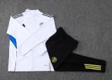 2025/26 M Utd White Jacket Tracksuit