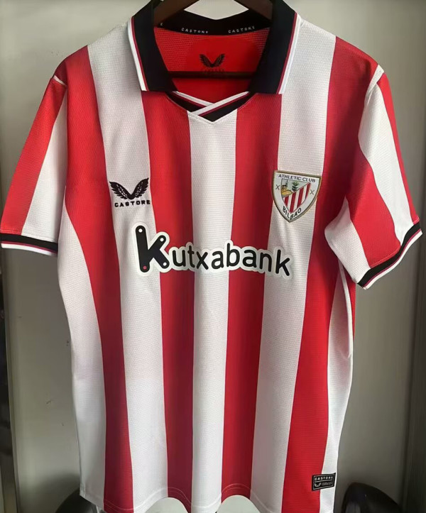 2025/26 Bilbao AT Home Fans Soccer Jersey
