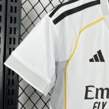 2025/26 RM Home White Kids Soccer Jersey