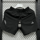 2025/26 AD Black Casual Double Layer Short Pants  A248  双层短裤