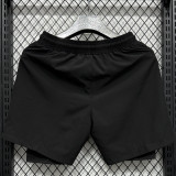 2025/26 UA Black Casual Double Layer Short Pants  A247 双层短裤