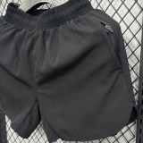2025/26 UA Black Casual Double Layer Short Pants  D2501双层短裤