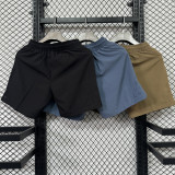 2025/26 AD Black Casual Double Layer Short Pants  A248  双层短裤