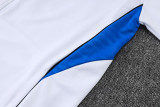 2025/26 M Utd White Kids Jacket Tracksuit