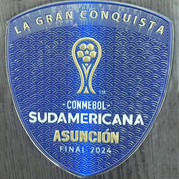 LA GRAN CONQUISTA CONMEBOL SUDAMERICANS ASUNCION FINAL2024 南球杯决赛右袖章 (You can buy it Or tell me to print it on the Jersey )