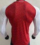 2025/26 ARS Home Red Player Version Long Sleeve Soccer Jersey