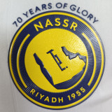 2024/25 Al Nassr 4TH White Player Version Soccer Jersey