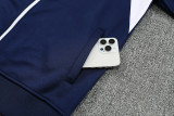 2025/26 M Utd Sapphire Blue Jacket Tracksuit