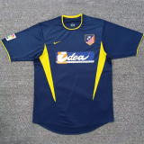 2002/2003 ATM Away Blue Retro Soccer Jersey