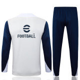 2025/26 In Milan White Sweater Tracksuit