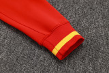 2025/26 Eagles Red Hoody Zipper Jacket Tracksuit