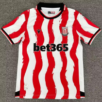 2025/6 Stock City Home Red Fans Soccer Jersey