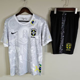 2025/26 Brazil  Kids Training Jersey (A Set)