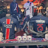 2024/25 PSG Home Blue Champion Style Women Soccer Jersey 女（Embroidery Champion Star） 刺绣的前塔星