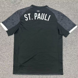 2025/26 ST Pauli Third Black Fans Soccer Jersey  圣保利