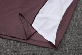 2025/26 M Utd Grey Purple POLO Sweater Tracksuit