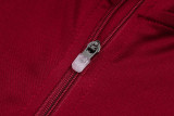 2025/26 ARS Maroon Retro Kids Sweater Tracksuit（黄色三边）