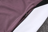 2025/26 M Utd Grey Purple Jacket Tracksuit