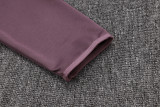 2025/26 M Utd Grey Purple Kids Jacket Tracksuit