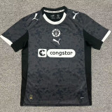 2025/26 ST Pauli Third Black Fans Soccer Jersey  圣保利